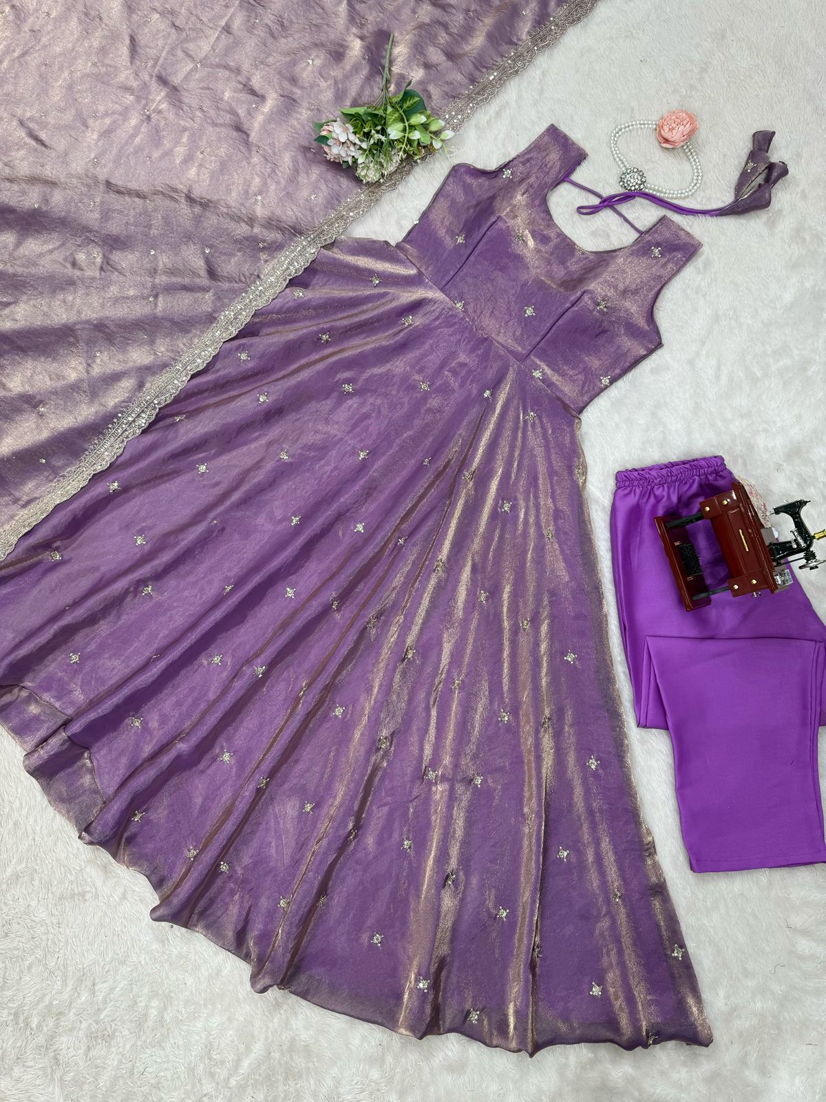 New Beautiful Fastival Specially Anarkali Gown
