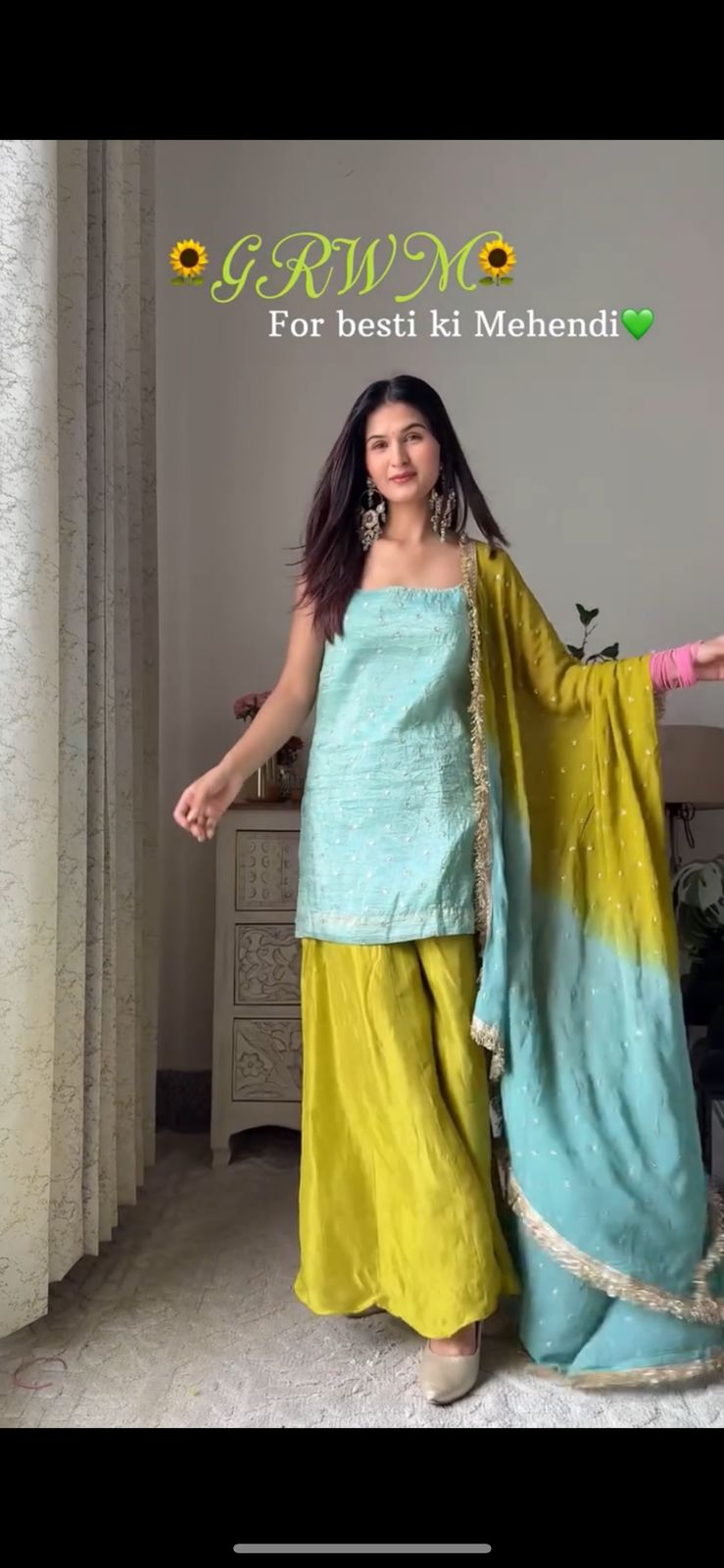New Beautiful Specially Suit And Palazzo Set