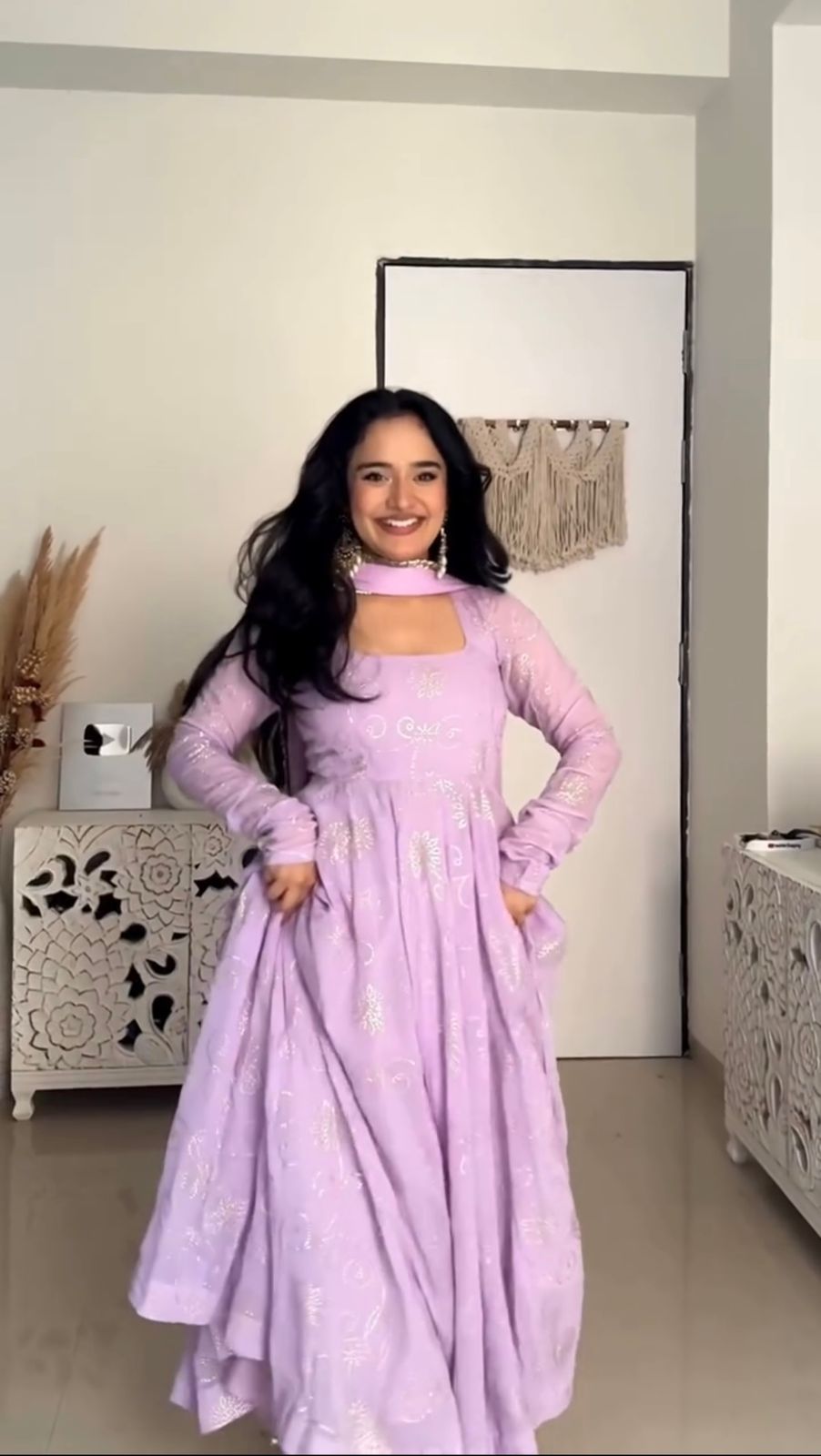 New Beautiful Heavy Anarkali Suit