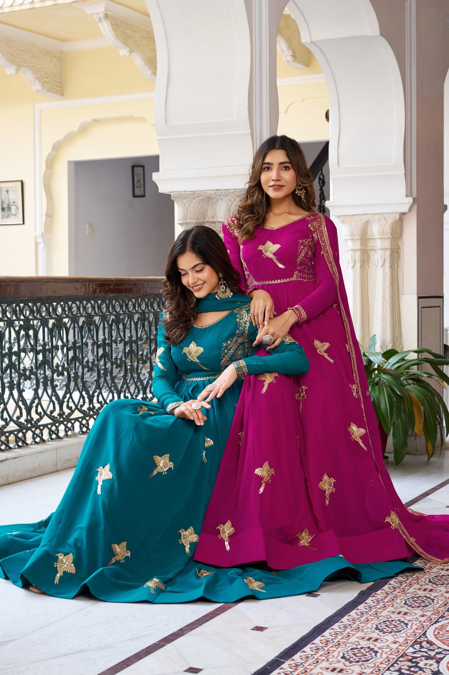 New Trending Best Georgette Gown Suit