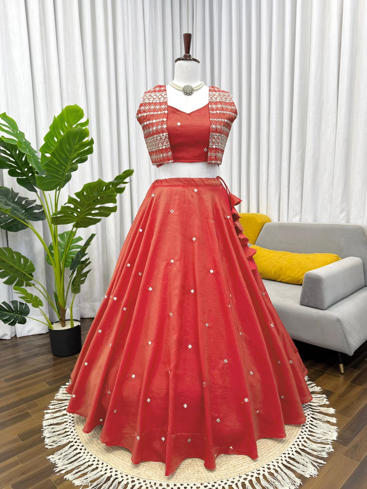 Wedding Special Lehenga Choli with Koti Suit