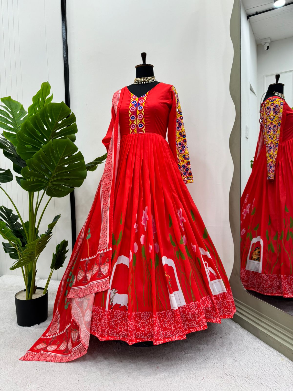 Navratri Special Digital Printed Lehengha choli