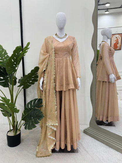 Fastivally Specially Designer Skirt & Plazo