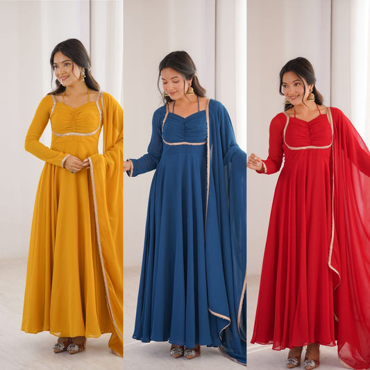 Designer Wedding Partywear Anarkali