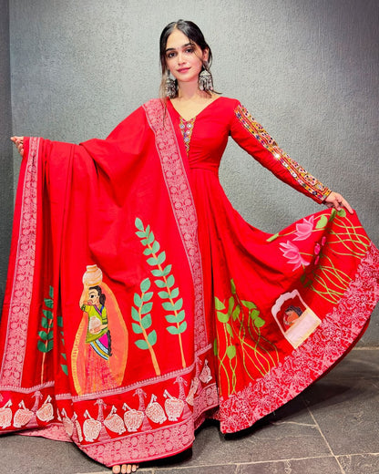 Navratri Special Digital Printed Lehengha choli