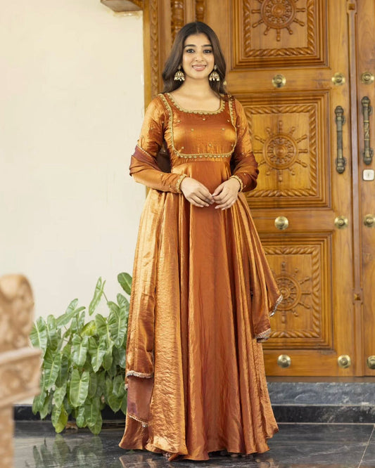 Fastival Specially amazing anarkali gown