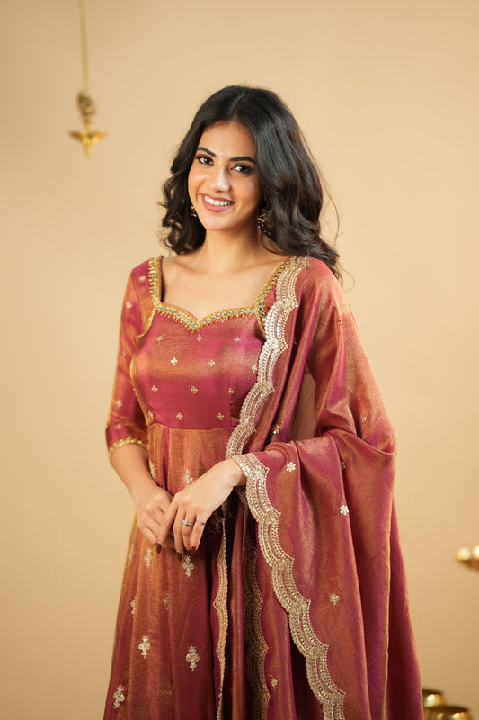 New Wedding special  Anarkali Gown