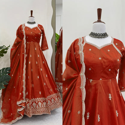 New Wedding special  Anarkali Gown