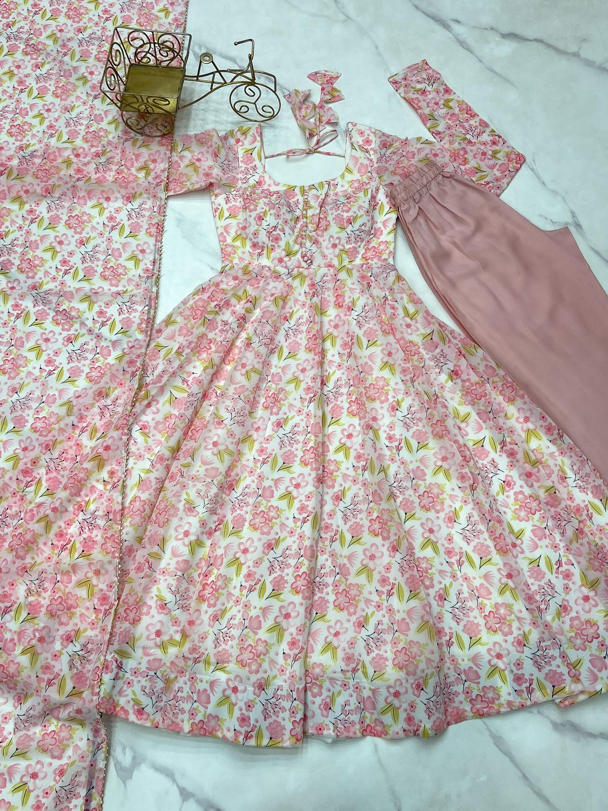New beautiful Anarkali suit set