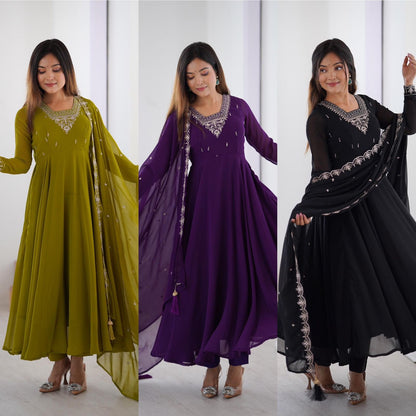 Wedding Special Heavy Georette Anarkali Suit