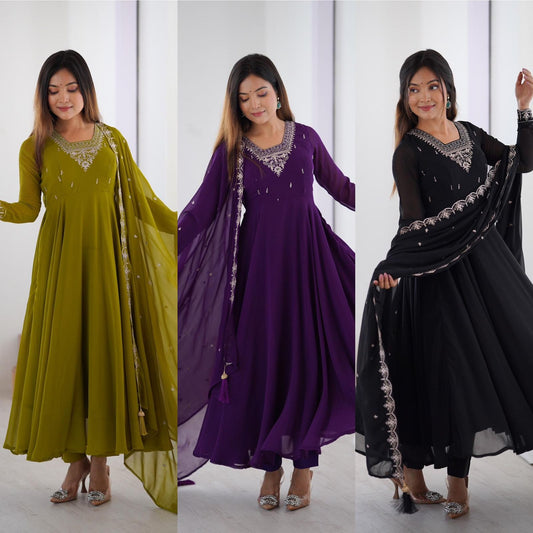 Wedding Special Heavy Georette Anarkali Suit