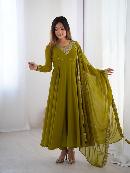 Wedding Special Heavy Georette Anarkali Suit