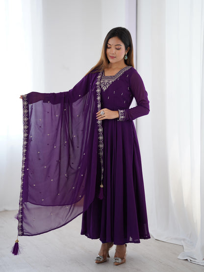 Wedding Special Heavy Georette Anarkali Suit