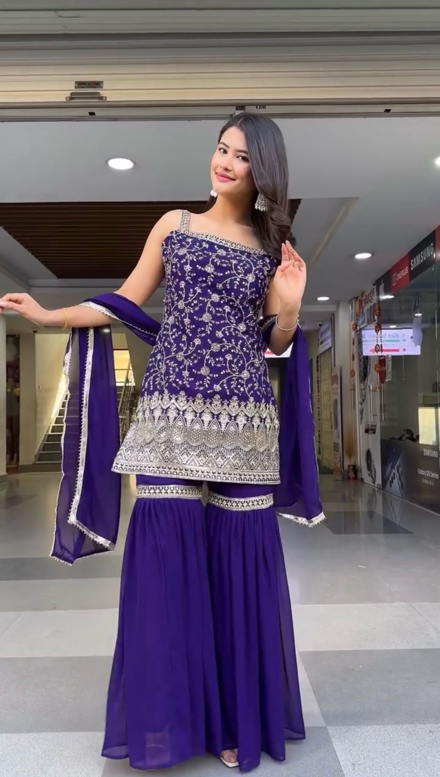 Wedding special  Most Beautiful Sharara suit
