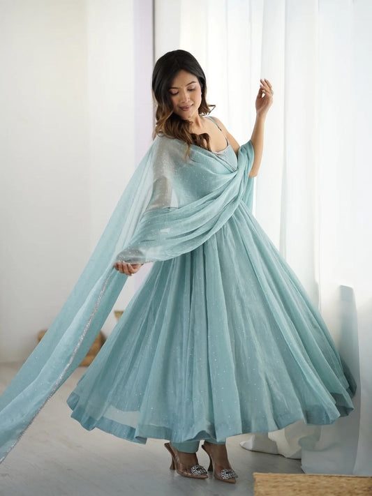 New Beautiful Elegance Anarkali Suit