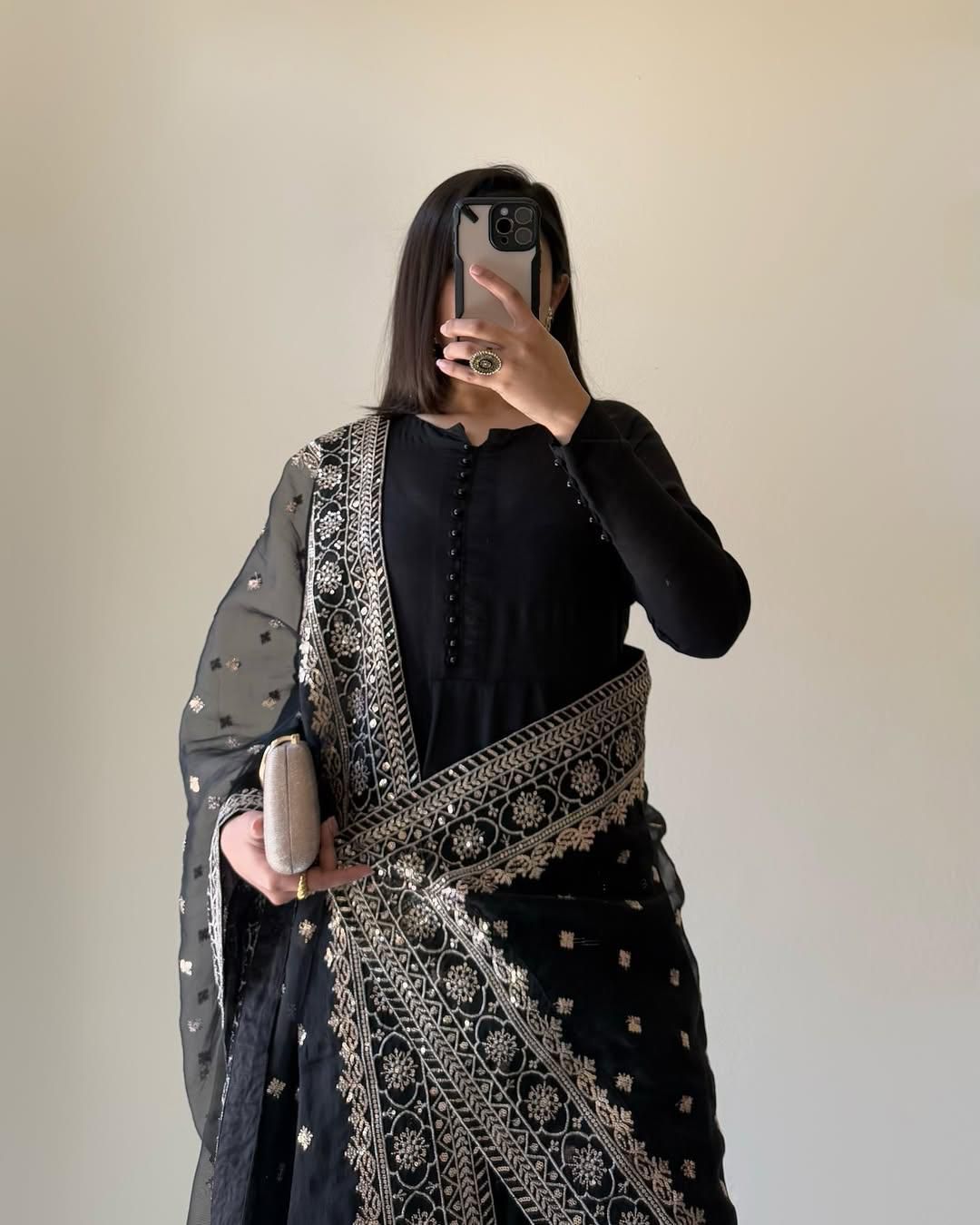 Wedding Special Anarkali Top&Plzzo