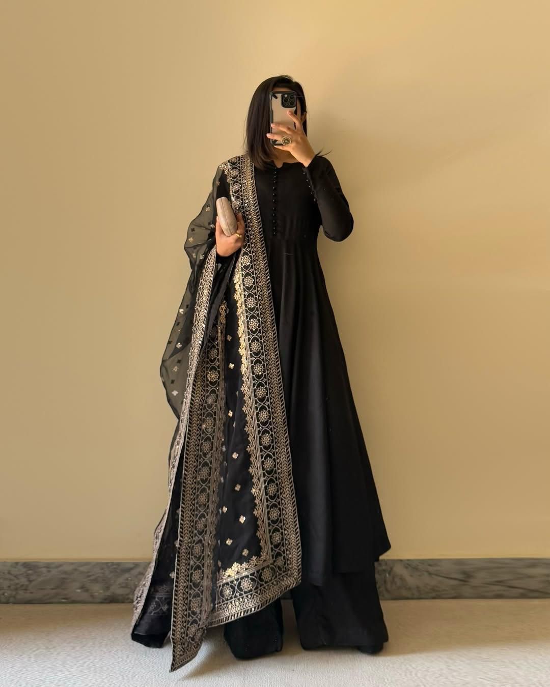 Wedding Special Anarkali Top&Plzzo