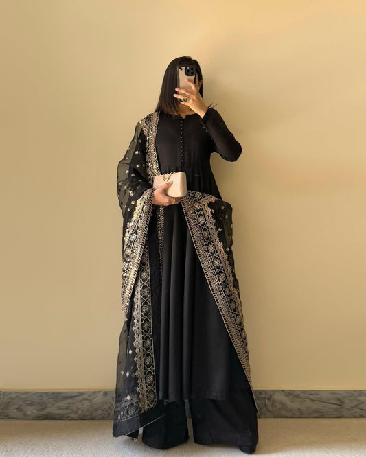Wedding Special Anarkali Top&Plzzo