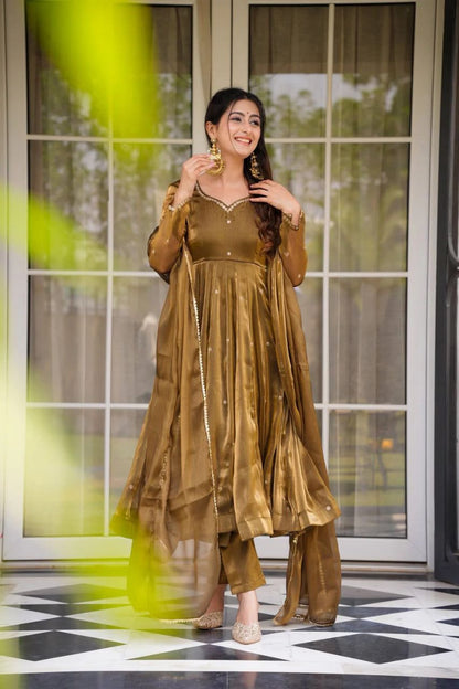 New Specially  Party Wear Look Anarkali Set