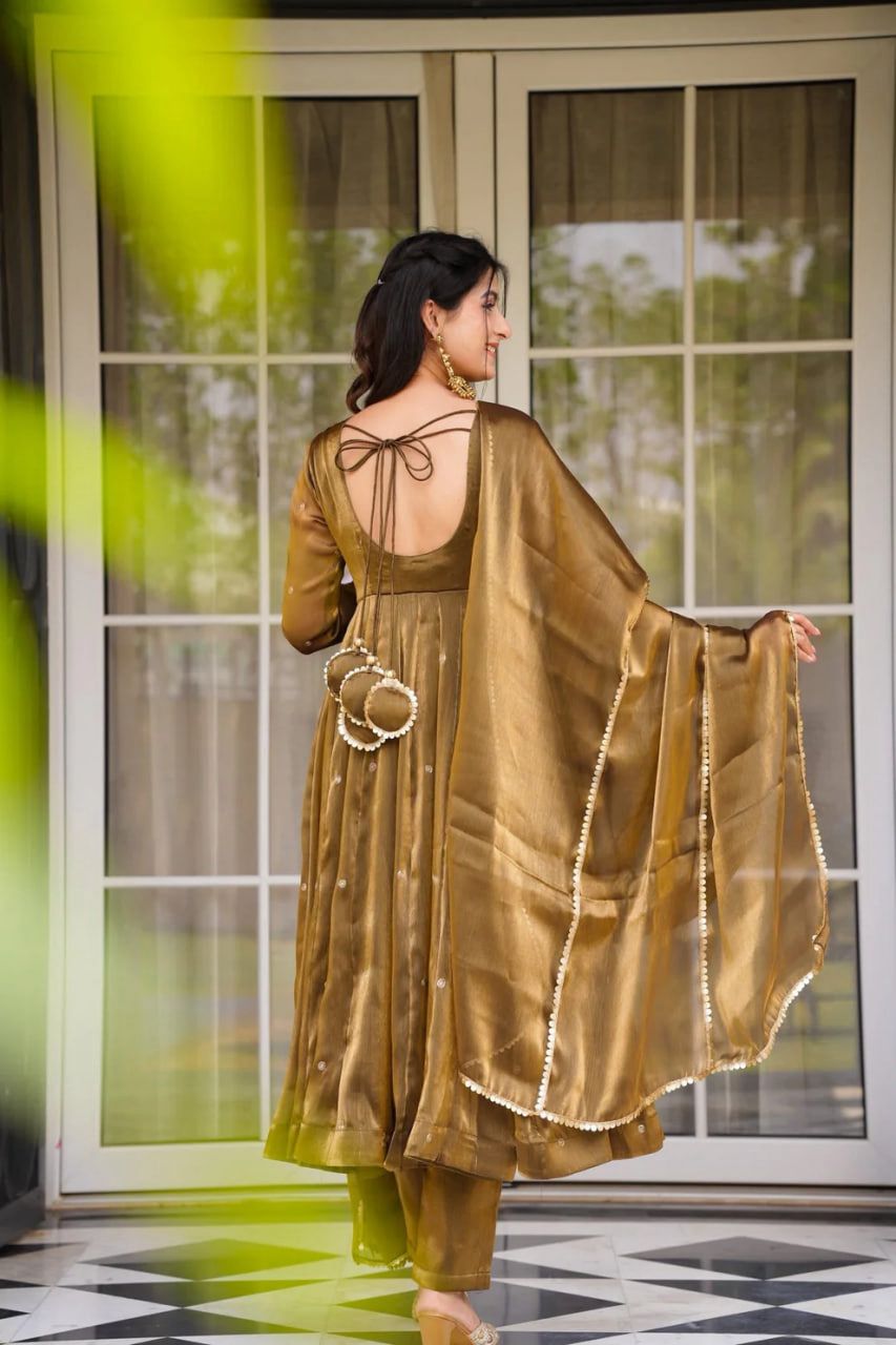 New Specially  Party Wear Look Anarkali Set