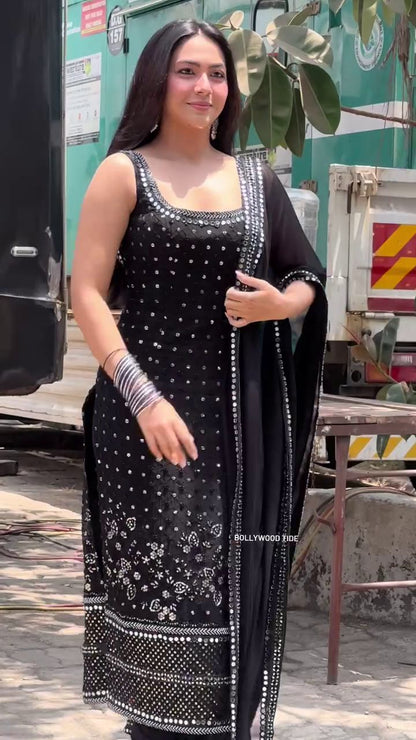 New Beautiful  Patiyala Style Suit With Dupatta