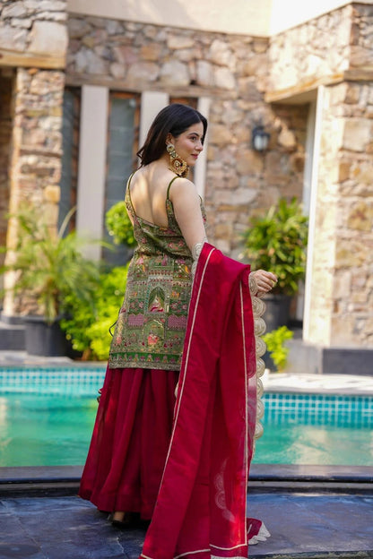 Most Trending Printed Top & Palazoo