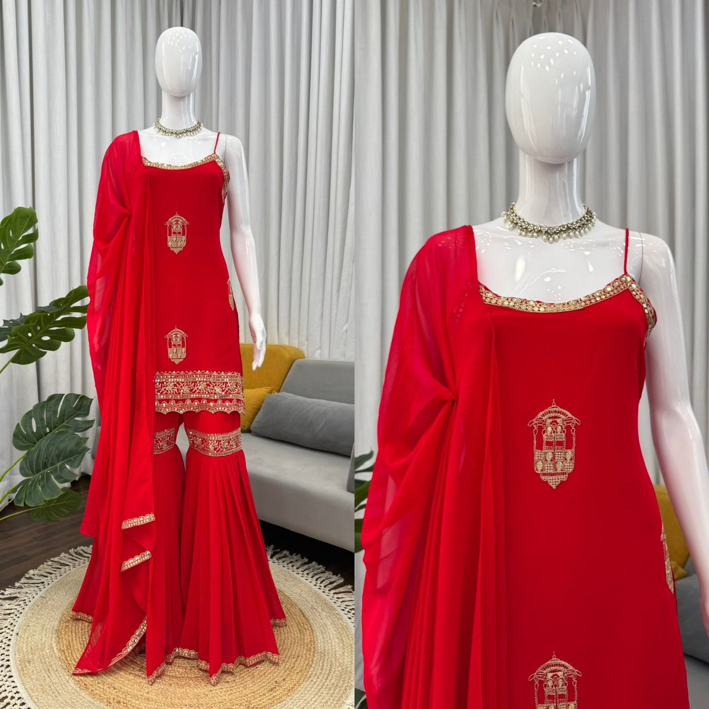 Most Trending Top & Sharara Suit