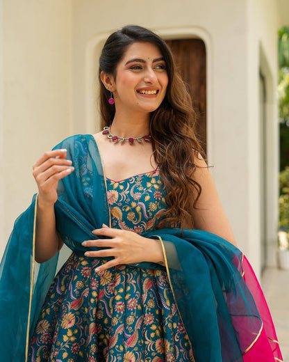 Most Anarkali Heavy Printed Gown