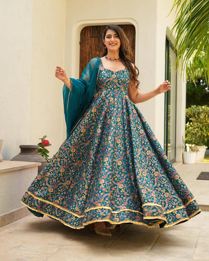 Most Anarkali Heavy Printed Gown