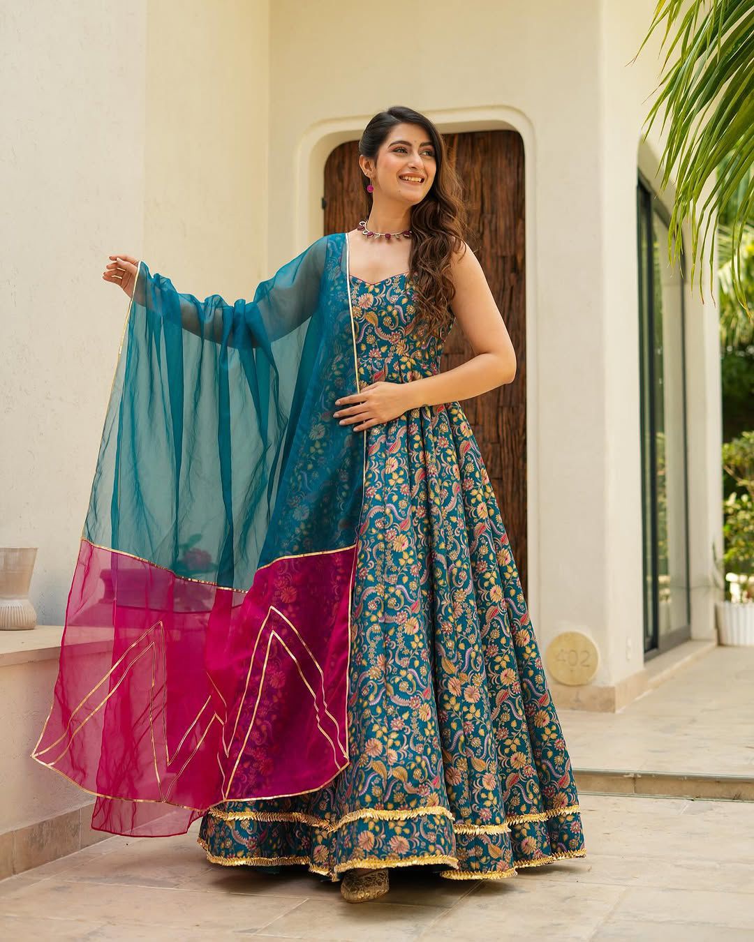 Most Anarkali Heavy Printed Gown