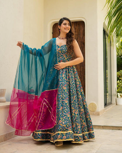 Most Anarkali Heavy Printed Gown