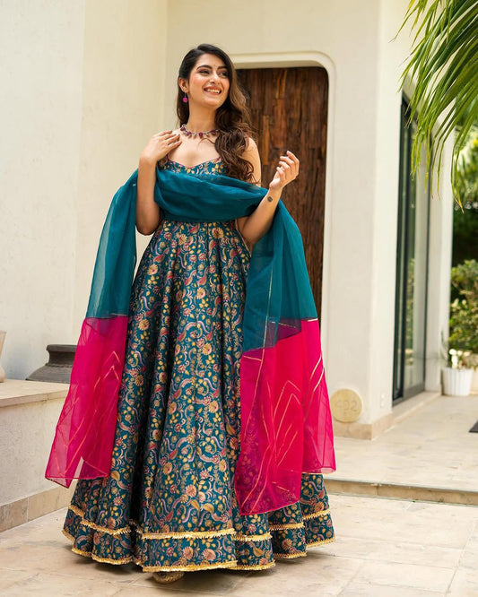 Most Anarkali Heavy Printed Gown
