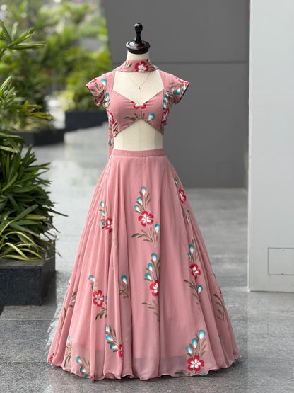 Morden Wedding Special  Anarkali Suit With Dupatta