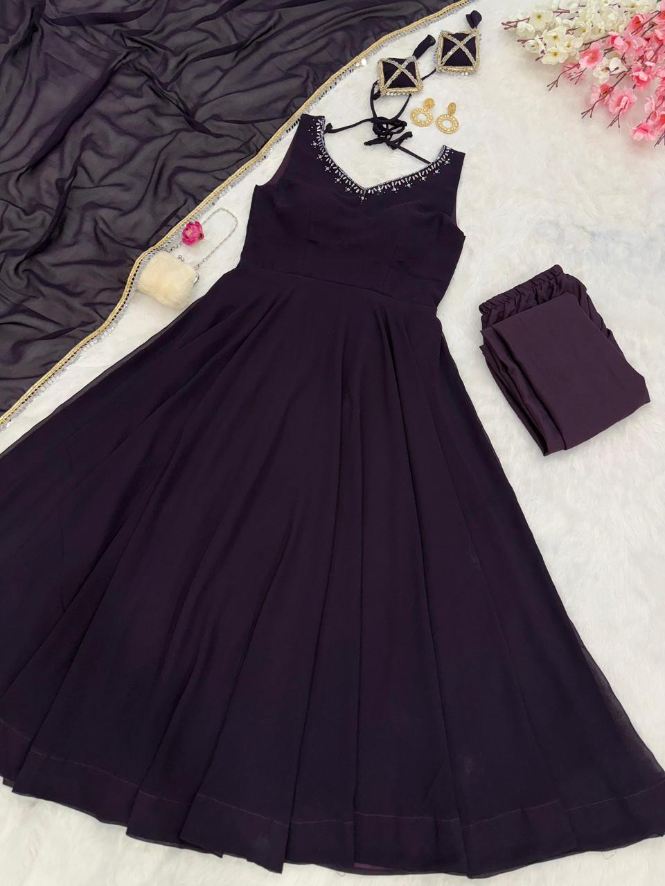 Morden Wedding Partywear Anarkali Suit