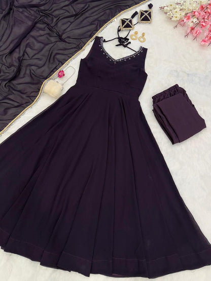 Morden Wedding Partywear Anarkali Suit