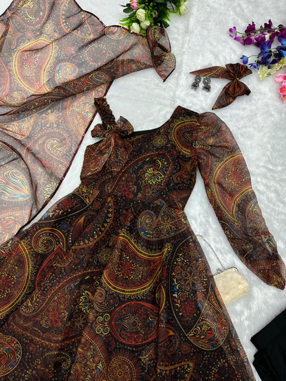 Morden Party Wear Anarkali Suit