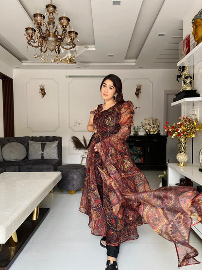Morden Party Wear Anarkali Suit