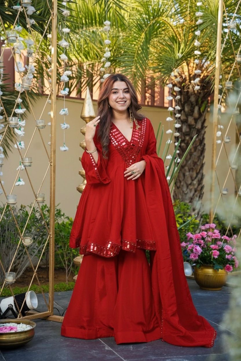Wedding Beautiful Top & Palazzo Suit
