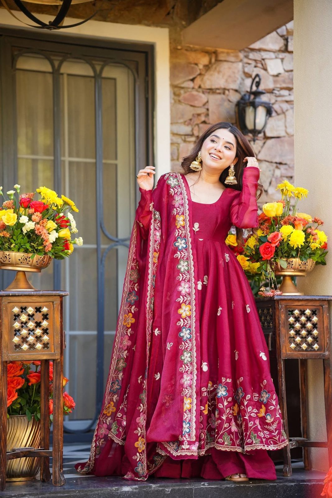 Wedding Special  Desginer Anarkali Suit