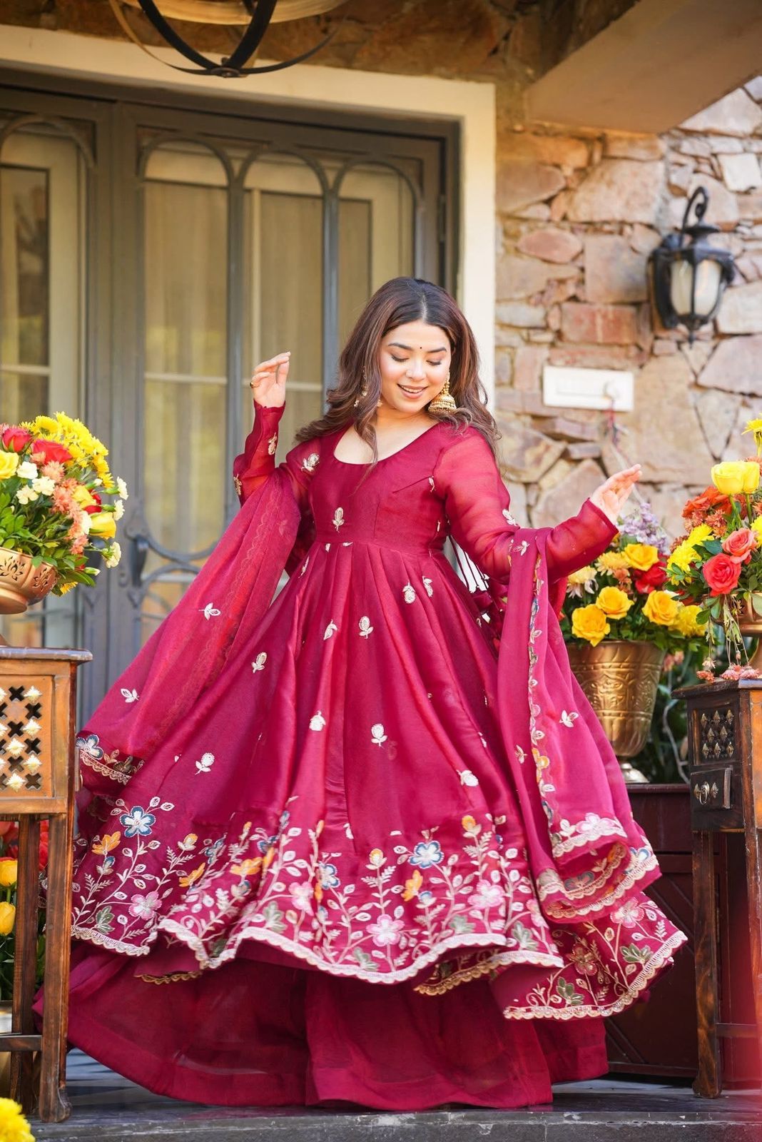Wedding Special  Desginer Anarkali Suit