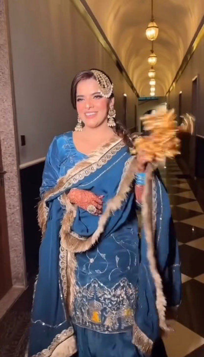 Premium Wedding Top & Lehenga Suit