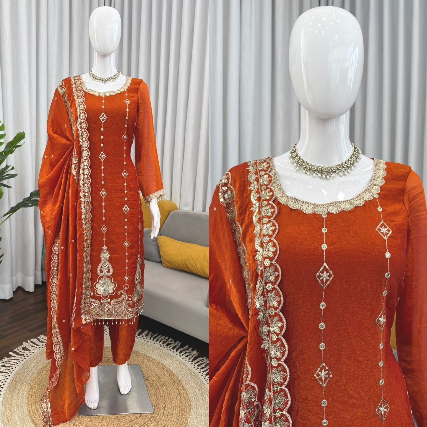 Wedding Special Top & Pent With Dupatta