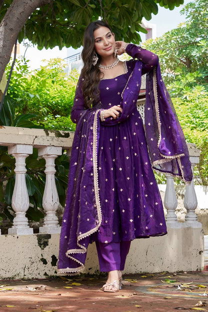 Beautiful New Wedding Color Anarkali Suits