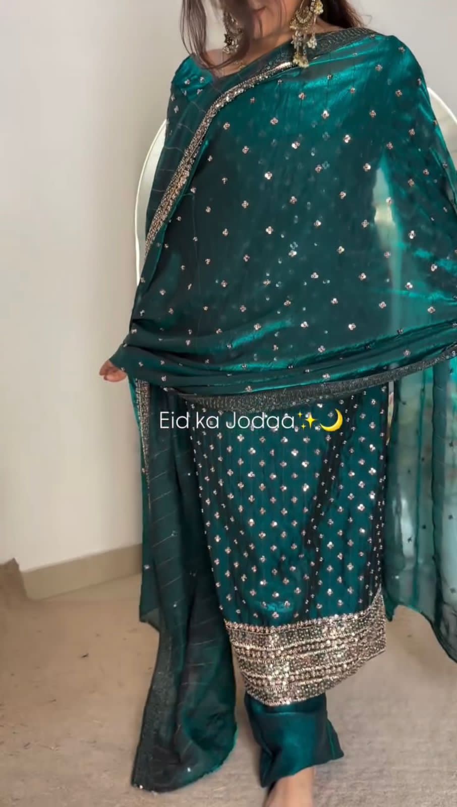 Stylish Wedding Celebration Top & Patiala Suit