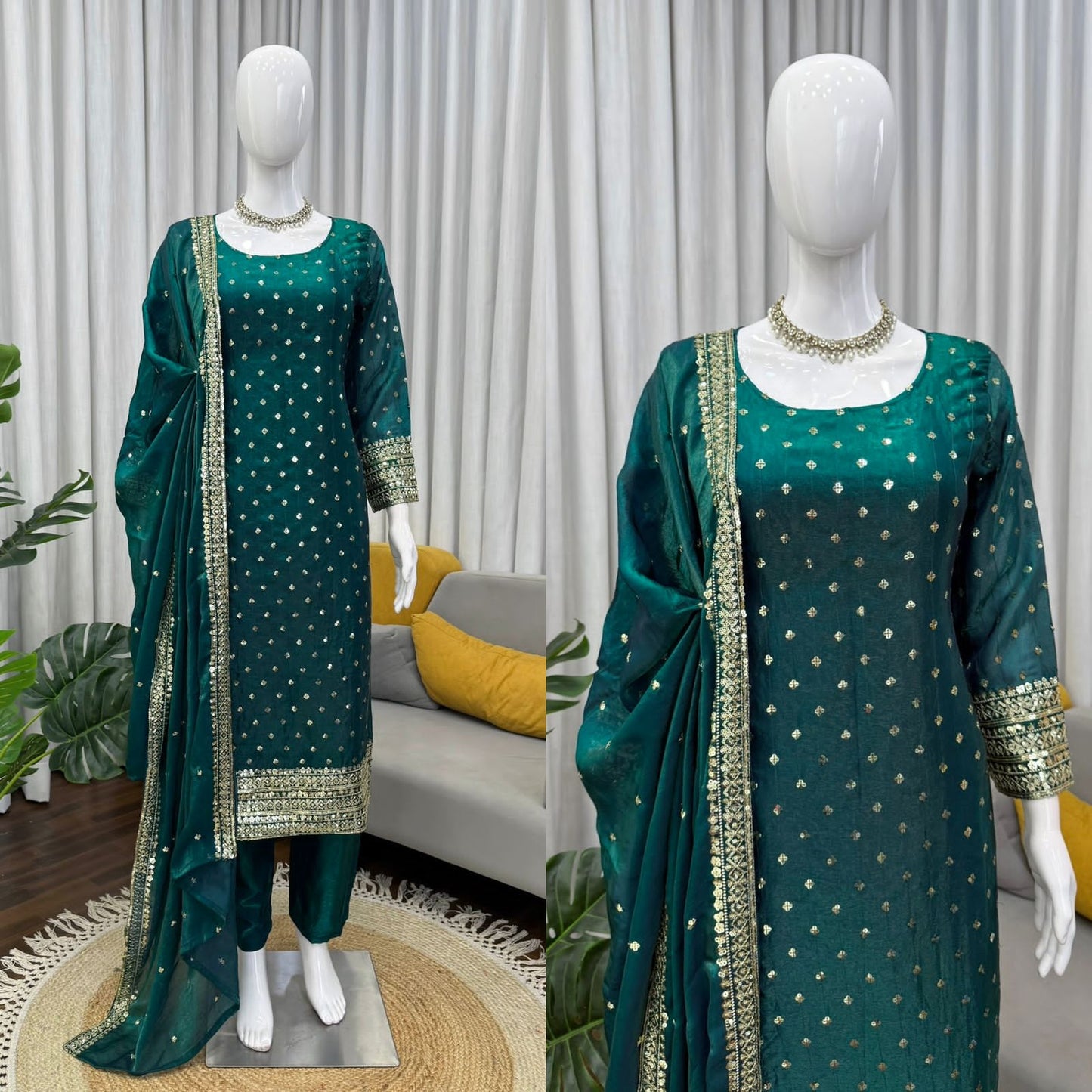 Stylish Wedding Celebration Top & Patiala Suit