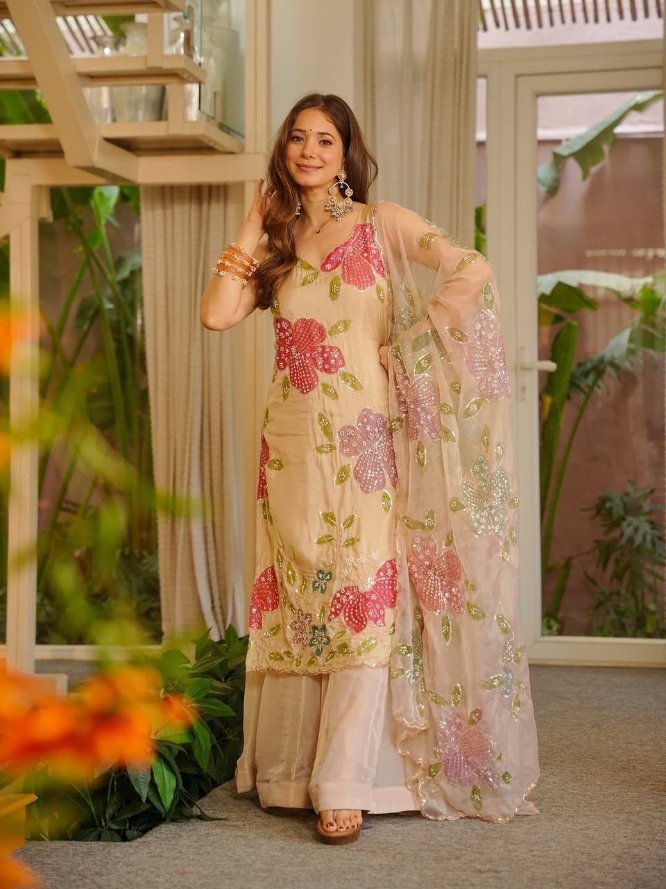 New Launch Designer Wedding Special Sharara Suit