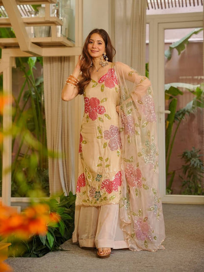 New Launch Designer Wedding Special Sharara Suit