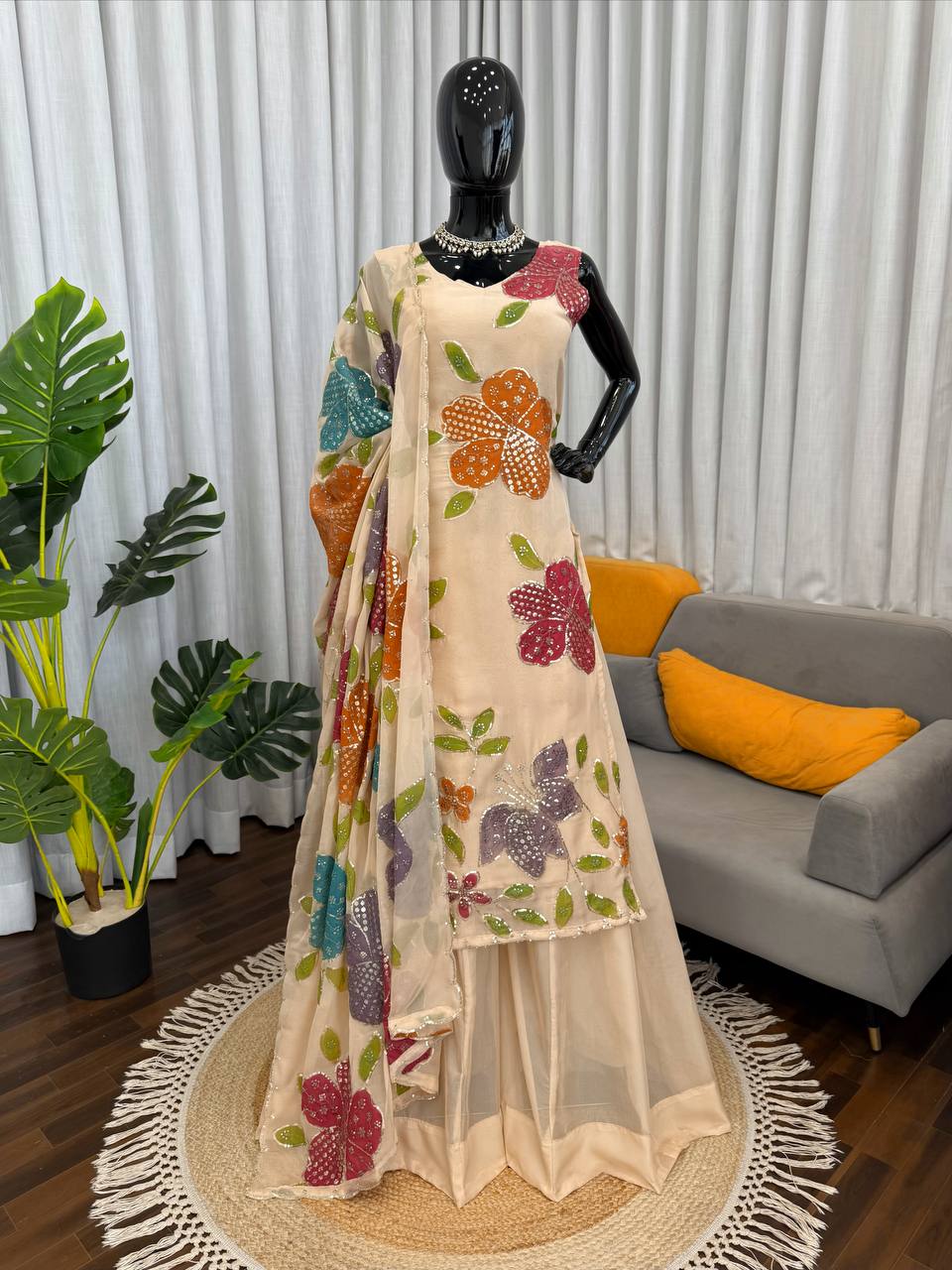 New Launch Designer Wedding Special Sharara Suit